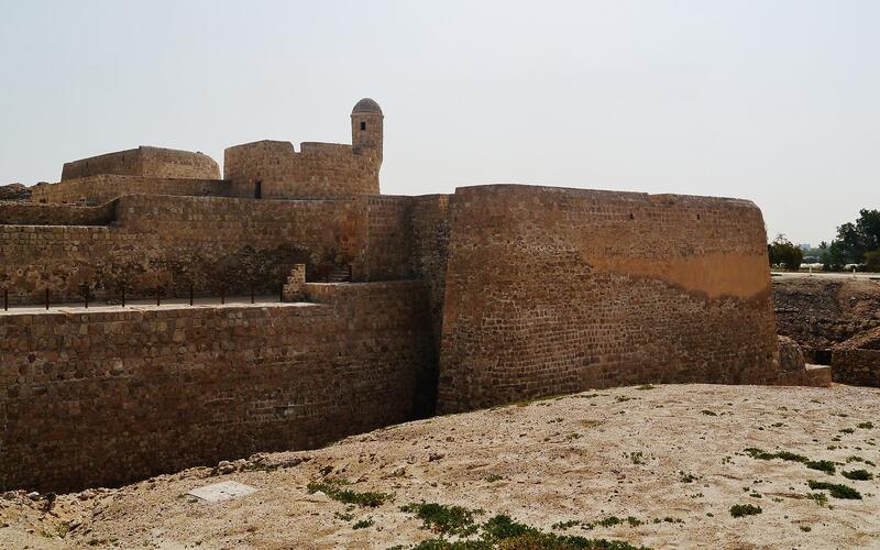 Het fort Qal'at al-Bahrain, UNESCO-werelderfgoed in Bahrein