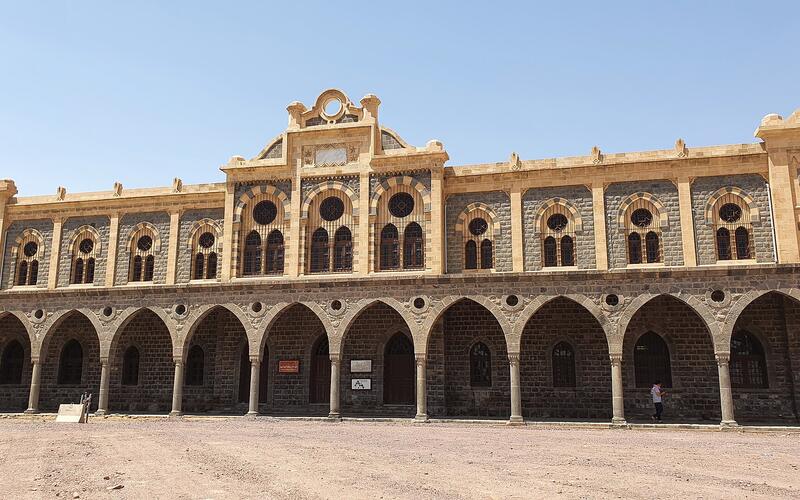 Het historische Hejaz-station in Medina